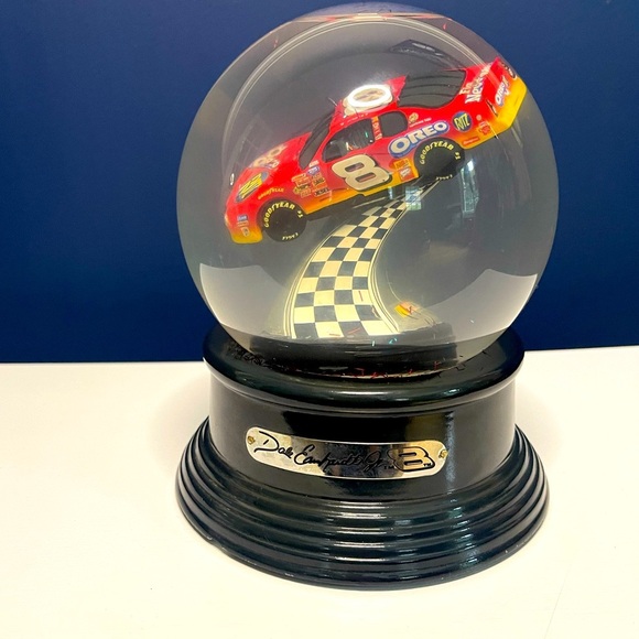 NASCAR Dale Earnhardt Jr. Racing Car Snow Globe 2003 - Picture 1 of 4